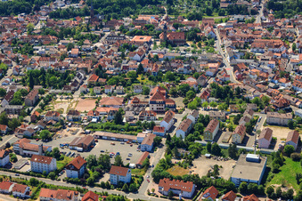 Luftaufnahme von Pestalozzistr in Eisenberg im Bundesland Rheinland-Pfalz, Deutschland