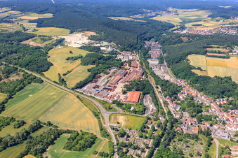 F. v. Müller Dachziegelwerke jetzt  Wienerberger GmbH, Werk Eisenberg (Pfalz) im Bundesland Rheinland-Pfalz, Deutschland