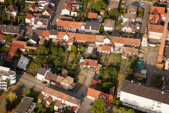 Drohnenbild von Bischwiller im Bundesland Bas-Rhin, Frankreich