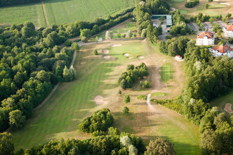 Soufflenheim , Golfclub Soufflenheim Baden-Baden im Bundesland Bas-Rhin, Frankreich von oben