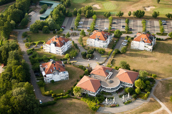 Soufflenheim , Golfclub Soufflenheim Baden-Baden im Bundesland Bas-Rhin, Frankreich aus der Vogelperspektive