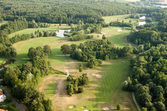 Soufflenheim , Golfclub Soufflenheim Baden-Baden im Bundesland Bas-Rhin, Frankreich von oben