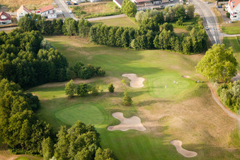 Soufflenheim , Golfclub Soufflenheim Baden-Baden im Bundesland Bas-Rhin, Frankreich aus der Vogelperspektive