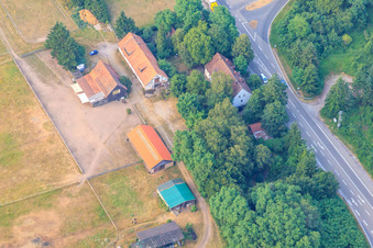 Ehem. Forsthaus Langenberg in Wörth am Rhein im Bundesland Rheinland-Pfalz, Deutschland