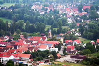 Gartenstr im Ortsteil Mühlhofen in Billigheim-Ingenheim im Bundesland Rheinland-Pfalz, Deutschland