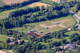 Straussenfarm Mhou in Rülzheim im Bundesland Rheinland-Pfalz, Deutschland