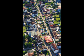 Gartenstraße Kerwe in Rülzheim im Bundesland Rheinland-Pfalz, Deutschland