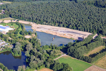 Neubau Dampfnudel und Freibad in Rülzheim im Bundesland Rheinland-Pfalz, Deutschland