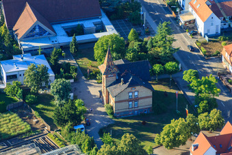 Rathaus in Jockgrim im Bundesland Rheinland-Pfalz, Deutschland