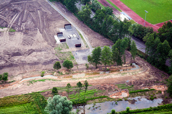 Skaterpark in Kandel im Bundesland Rheinland-Pfalz, Deutschland