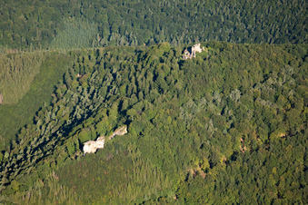 Lembach, Burgruinen im Bundesland Bas-Rhin, Frankreich