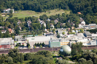 Luftbild von Biologische Heilmittel Heel im Ortsteil Oos in Baden-Baden im Bundesland Baden-Württemberg, Deutschland