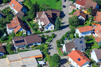 Weinsteige x Im Buchwinkel im Ortsteil Gallenbach in Baden-Baden im Bundesland Baden-Württemberg, Deutschland