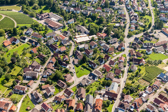 Yburghalle. Gallenbacherstr in Baden-Baden im Bundesland Baden-Württemberg, Deutschland