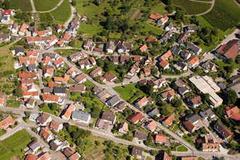 Weinsteige im Ortsteil Gallenbach in Baden-Baden im Bundesland Baden-Württemberg, Deutschland