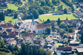Kath Kirche im Ortsteil Ulm in Renchen im Bundesland Baden-Württemberg, Deutschland