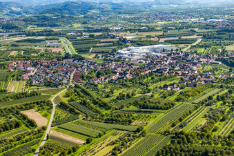 Dorfansicht im Ortsteil Stadelhofen in Oberkirch im Bundesland Baden-Württemberg, Deutschland