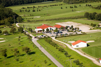Urloffen, Golfclub Urloffen e. V in Appenweier im Bundesland Baden-Württemberg, Deutschland von oben gesehen