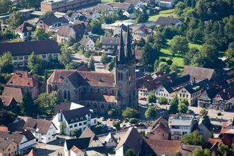 Ottersweier, Kirche Sankt Johannes im Ortsteil Weier im Bundesland Baden-Württemberg, Deutschland