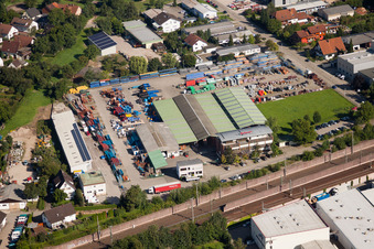 Ottersweier, Muffenrohr GmbH im Ortsteil Hatzenweier im Bundesland Baden-Württemberg, Deutschland