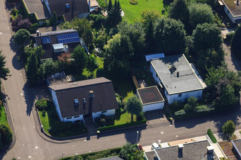 Fasanenstr im Ortsteil Vimbuch in Bühl im Bundesland Baden-Württemberg, Deutschland aus der Luft betrachtet