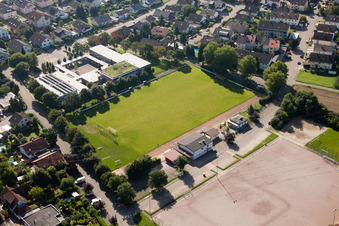 Vimbuch, Fussballplatz in Bühl im Bundesland Baden-Württemberg, Deutschland