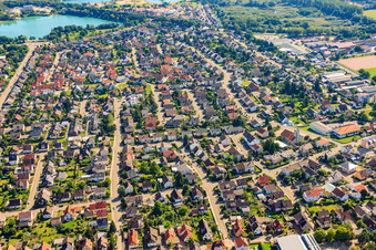 Friedensstr in Muggensturm im Bundesland Baden-Württemberg, Deutschland