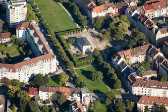 Karlsruhe-Mühlburg, Fliederstraße Kulturzentrum im Bundesland Baden-Württemberg, Deutschland