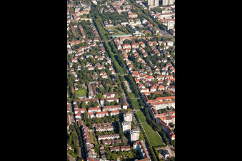 Karlsruhe-Mühlburg, Ludwig Marumstr im Bundesland Baden-Württemberg, Deutschland