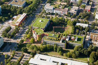 Karlsruhe, Carl-Engler Schule im Ortsteil Südweststadt im Bundesland Baden-Württemberg, Deutschland