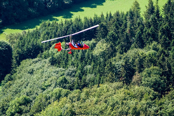 Flugplatz Mosbach Lohrbach EDGM: Gyrocopter am Flugtag 2006 im Bundesland Baden-Württemberg, Deutschland