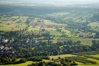 Obernhausen aus Nordosten in Birkenfeld im Bundesland Baden-Württemberg, Deutschland