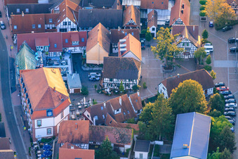 Rathaus, Am Plätzl in Kandel im Bundesland Rheinland-Pfalz, Deutschland