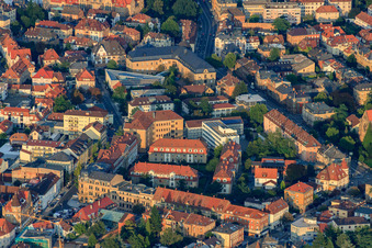 Reiterstraße Marienring in Landau in der Pfalz im Bundesland Rheinland-Pfalz, Deutschland