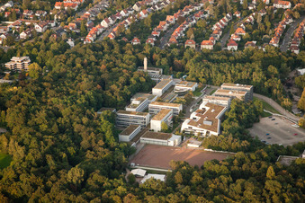 Landau in der Pfalz im Bundesland Rheinland-Pfalz, Deutschland aus der Drohnenperspektive