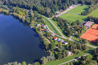 Alter Hafen Eggenstein-Leopoldshafen, Sportplätze FV-Leopoldshafen 1936 eV im Bundesland Baden-Württemberg, Deutschland