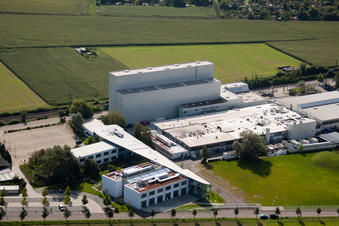 Gebäude und Produktionshallen auf dem Werksgelände des Chemieproduzenten KLEBCHEMIE M. G. Becker GmbH & Co. KG in Weingarten im Bundesland Baden-Württemberg, Deutschland