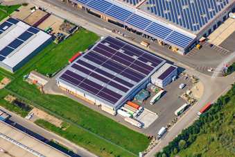 Industriegebiet Oberwald WAS Logistics in Wörth am Rhein im Bundesland Rheinland-Pfalz, Deutschland