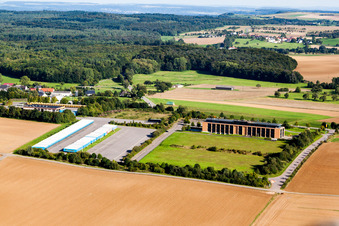 Speditions- Gebäude der Logistik- und Transportfirma Fixemer Logistics GmbH, International Transport & Logistics Services in Perl im Ortsteil Borg im Bundesland Saarland, Deutschland