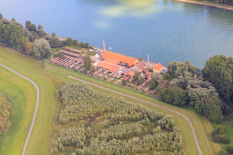Ziegeleimuseum in der alten Ziegelei am Rheinufer in Germersheim im Bundesland Rheinland-Pfalz, Deutschland