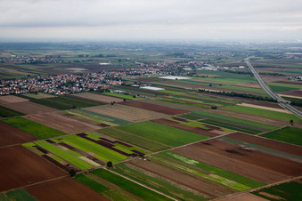 Ortsteil Assenheim in Hochdorf-Assenheim im Bundesland Rheinland-Pfalz, Deutschland