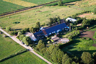 Aussiedlerhof an der Waschgasse in Billigheim-Ingenheim im Bundesland Rheinland-Pfalz, Deutschland
