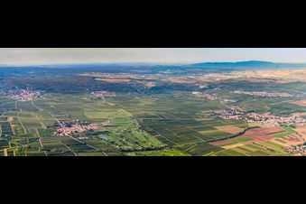 Gelände des Golfplatz Golfgarten Deutsche Weinstraße in Dackenheim im Bundesland Rheinland-Pfalz, Deutschland
