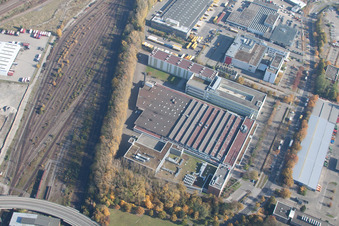 Karlsruhe, Ottostraße DHU im Ortsteil Durlach im Bundesland Baden-Württemberg, Deutschland