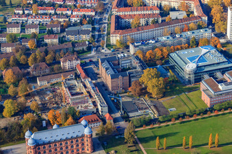 BGV Badische Versicherungen im Ortsteil Oststadt in Karlsruhe im Bundesland Baden-Württemberg, Deutschland