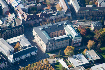 Karlsruhe, Kunsthalle im Ortsteil Innenstadt-West im Bundesland Baden-Württemberg, Deutschland