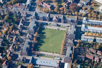 Moltkestraße Grenadierstr im Ortsteil Nordstadt in Karlsruhe im Bundesland Baden-Württemberg, Deutschland