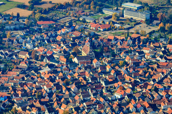 Kirche in Hagenbach im Bundesland Rheinland-Pfalz, Deutschland