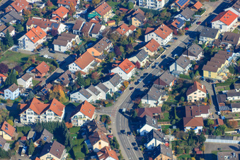 Habsburger Allee x Drachenfelsstraße in Hagenbach im Bundesland Rheinland-Pfalz, Deutschland