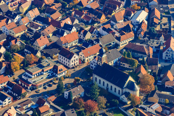 Ludwigstraße   Ortsgemeinde Hagenbach im Bundesland Rheinland-Pfalz, Deutschland